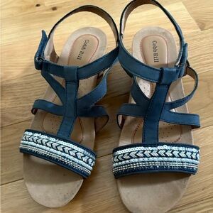 Cobb Hill by New Balance Women's Navy Sandals